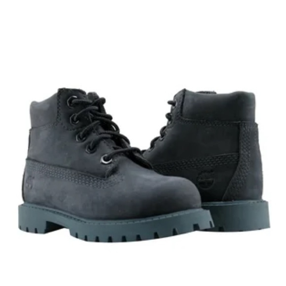 Timberland Toddler 6 Inch Premium Waterproof Boots Dark Blue TB0A16YD Size 6.5